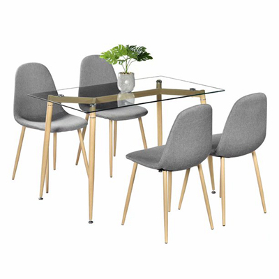 Rectangle Glass Dining Table