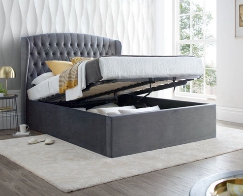 Tufted Velvet Bed