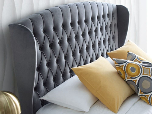 Tufted Velvet Bed