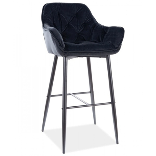 Black Metal Bar Stools