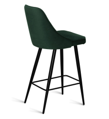 Green Velvet Counter Stool