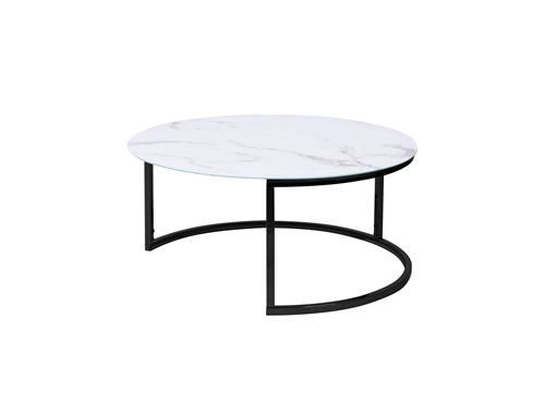 Marble Glass Coffee Table