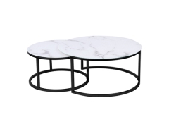 Marble Glass Coffee Table