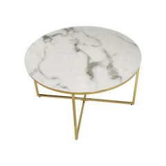 White Marble Coffee Table