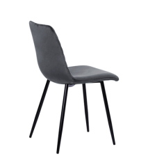 Metal Dining Chair with Cushion