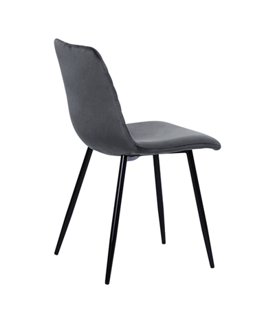 Metal Dining Chair with Cushion
