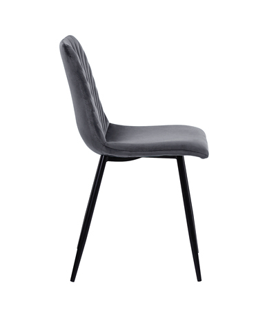 Metal Dining Chair with Cushion