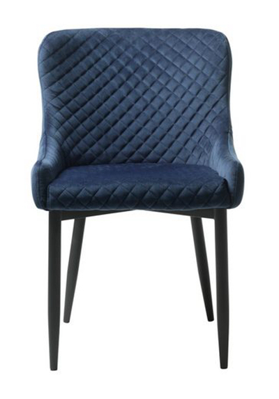Navy Velvet Dining Chairs