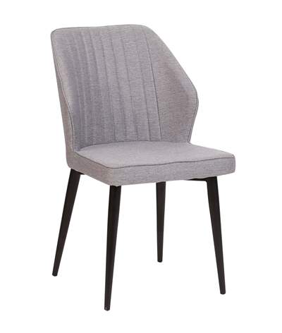 Grey Fabric Dining Chair