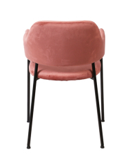 velvet upholstered Arm chair
