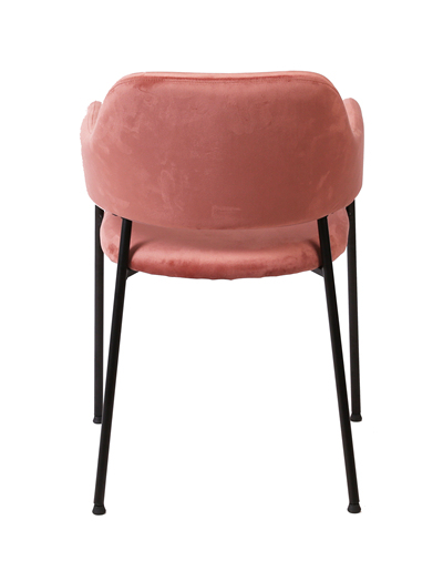 velvet upholstered Arm chair