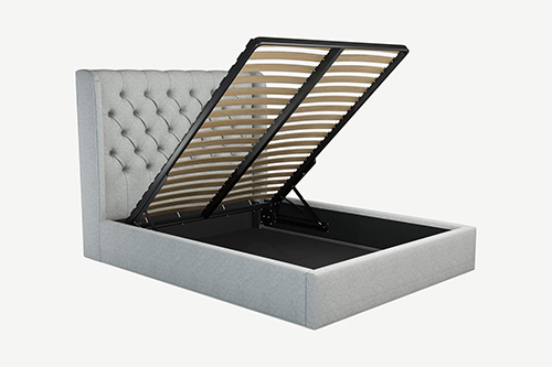 Grey upholstered Beds
