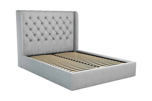 Grey upholstered Beds