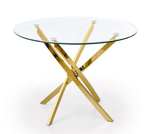 Gold Base Dining Table