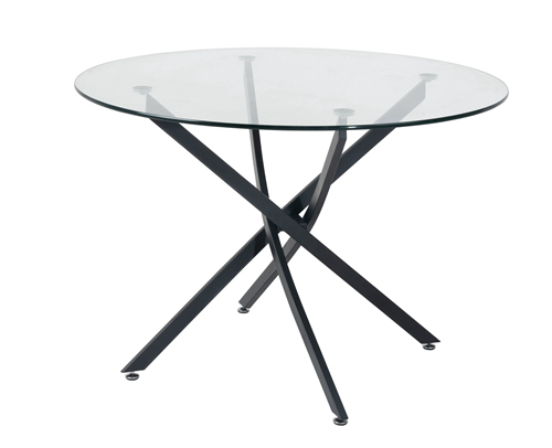 Round Glass Dining Table