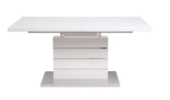 White Extending Dining Table
