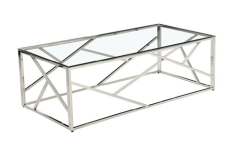 Brushed Stainless Coffee Table