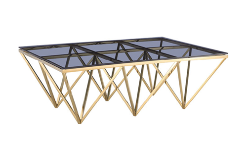Modern Gold Coffee Table