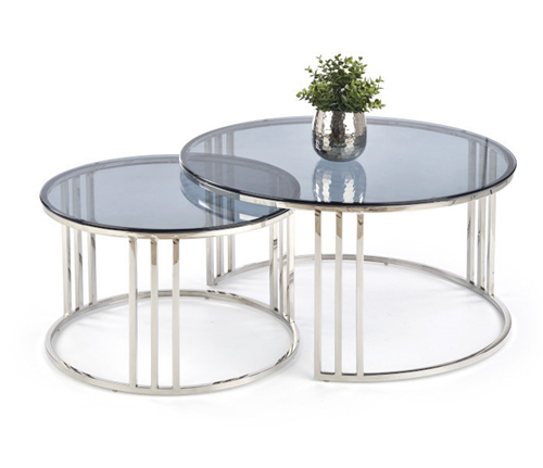 Round glass Coffee Table