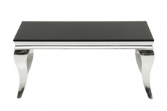 Black Glass Rectangle Coffee Table