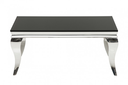 Black Glass Rectangle Coffee Table