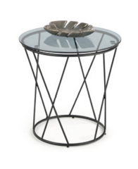 Gray Tempered Glass Coffee Table