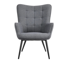 Accent Chair With Ottoman