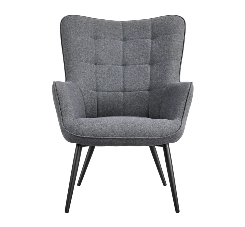 Accent Chair With Ottoman