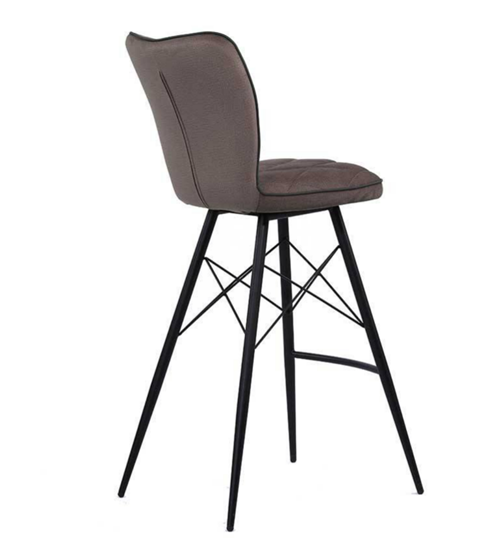 Brown Velvet Bar Chairs