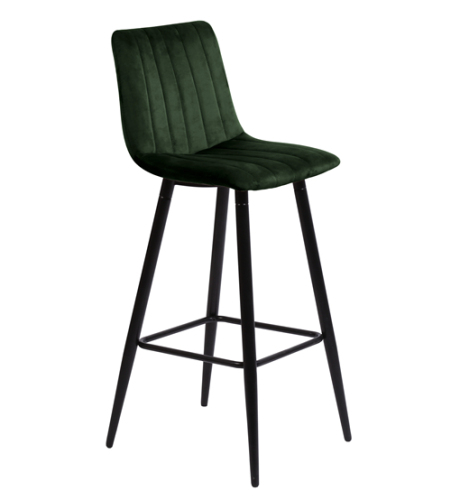 Velvet Bar Stools With Backs