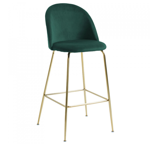 Bar Stool With Gold Legs