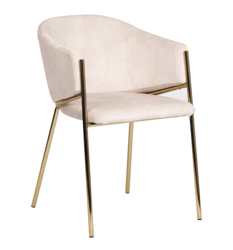 Gold Velvet Dining Chair