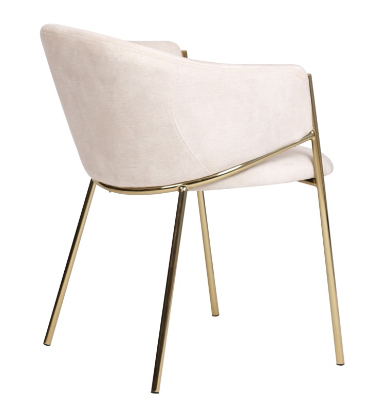 Gold Velvet Dining Chair, Dining room furniture, CE furniture