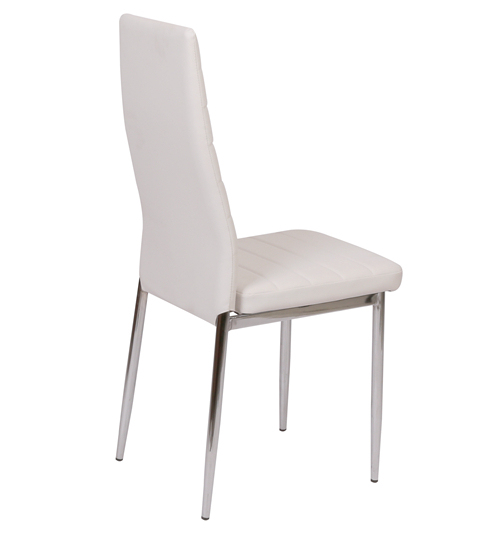 White Pu Dining Chair