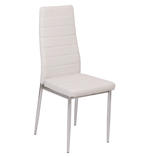 White Pu Dining Chair