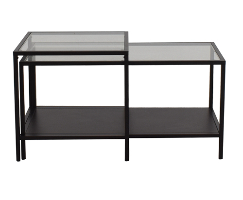 Glass Nesting Coffee Table