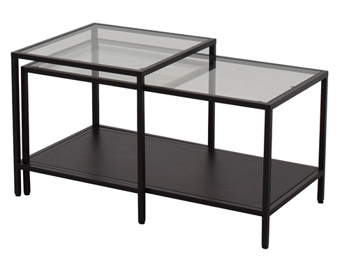 Glass Nesting Coffee Table