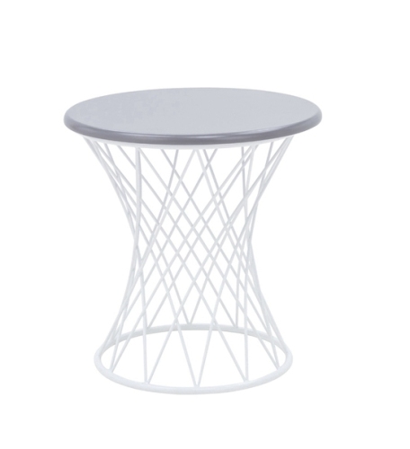 White Modern Side Table