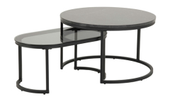 Black Nesting Coffee Table