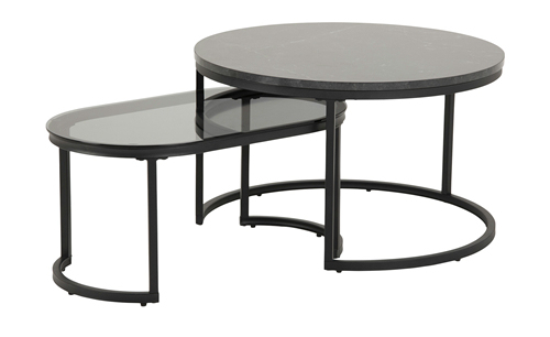 Black Nesting Coffee Table