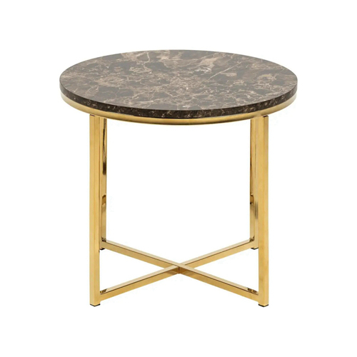 Marble Top End Table