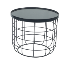 Black Storage Coffee Table