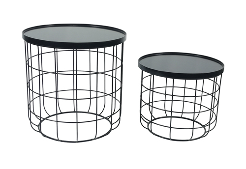 Black Storage Coffee Table