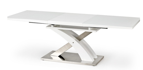 Glass Top Extendable Dining Table