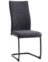 Grey Fabric Rocking Chair