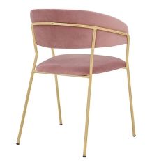 Gold Frame Dining Chair