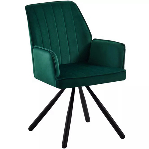 Modern Velvet Swivel Dining Chair