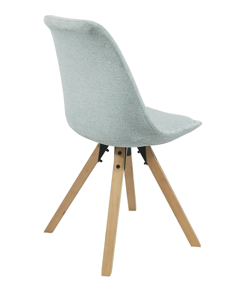 Wood Legs Plastic Chair