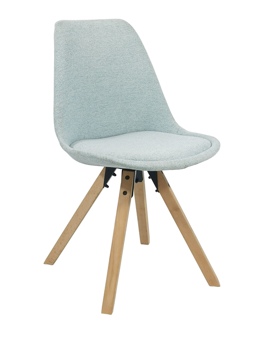 Wood Legs Plastic Chair