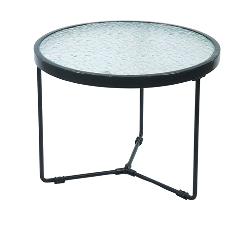 Clear Glass Coffee Table Set